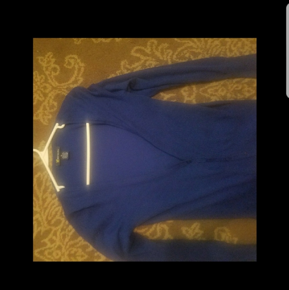 Body Central Royal Blue Cardigan Large/XL